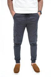 Dark Grey Cargo Trouser - Gripped Fit